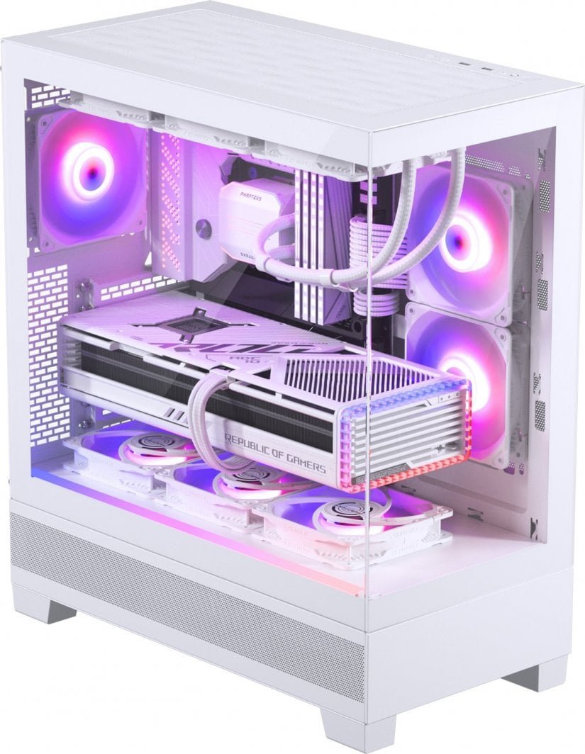 Phanteks XT View D-RGB Case, White, Midi Tower - Thumbnail 12