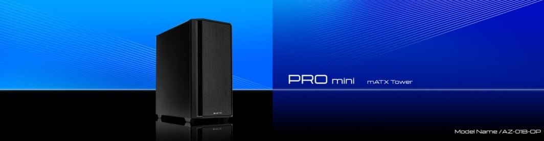 Chieftec AZ-01B-OP Case, Mini Tower - Thumbnail 5