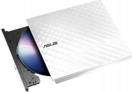 Asus SDRW-08D2S-U LITE External Optical Drive, DVD-RW, USB 2.0, Black - Image 1