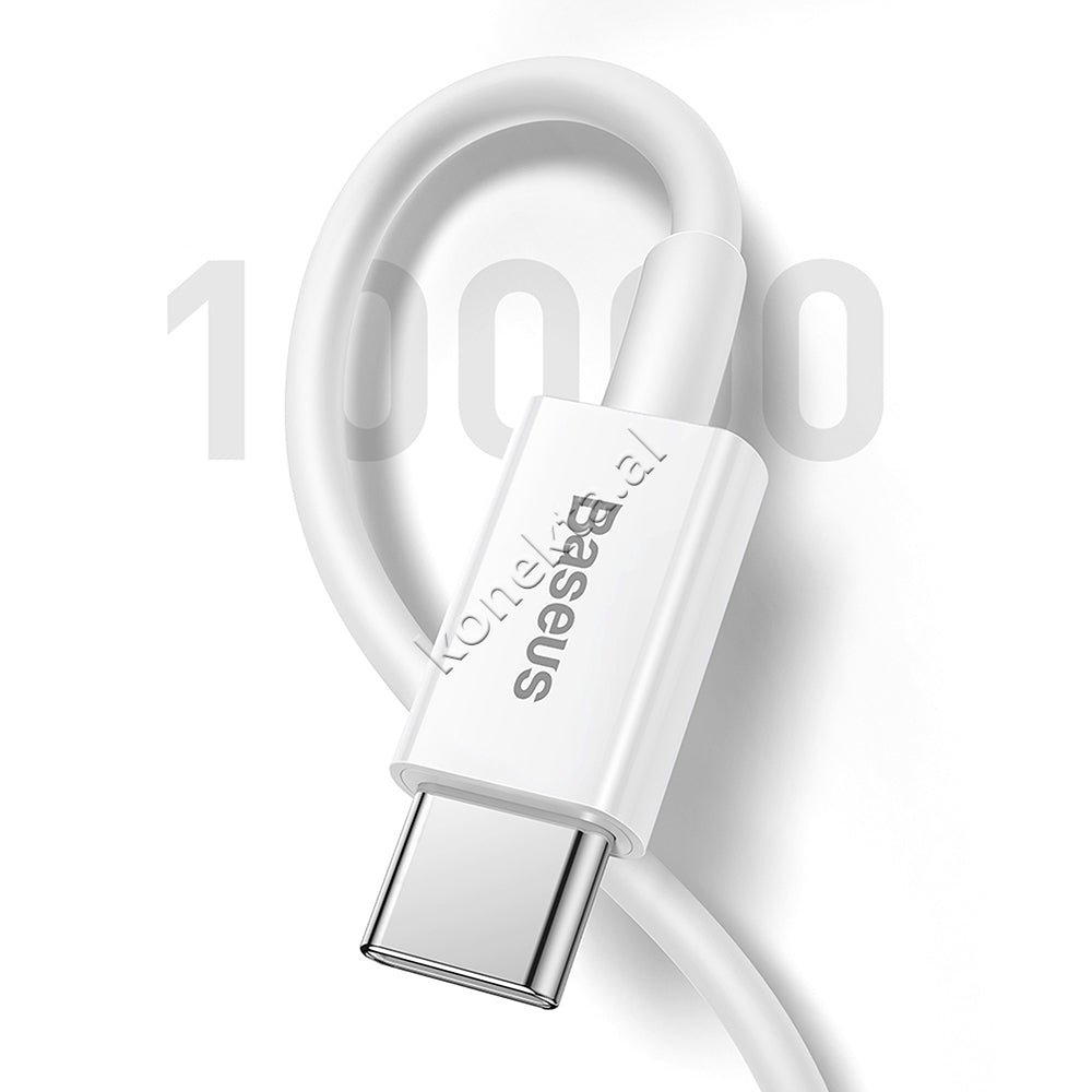 Baseus Superior Series Charging Cable, Type-C to Lightning, 20W, White, 1.5m - Thumbnail 13