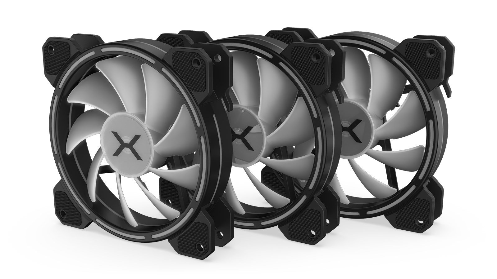 Krux Lunar 120 ARGB Cooler, 12 cm, Black - Thumbnail 2