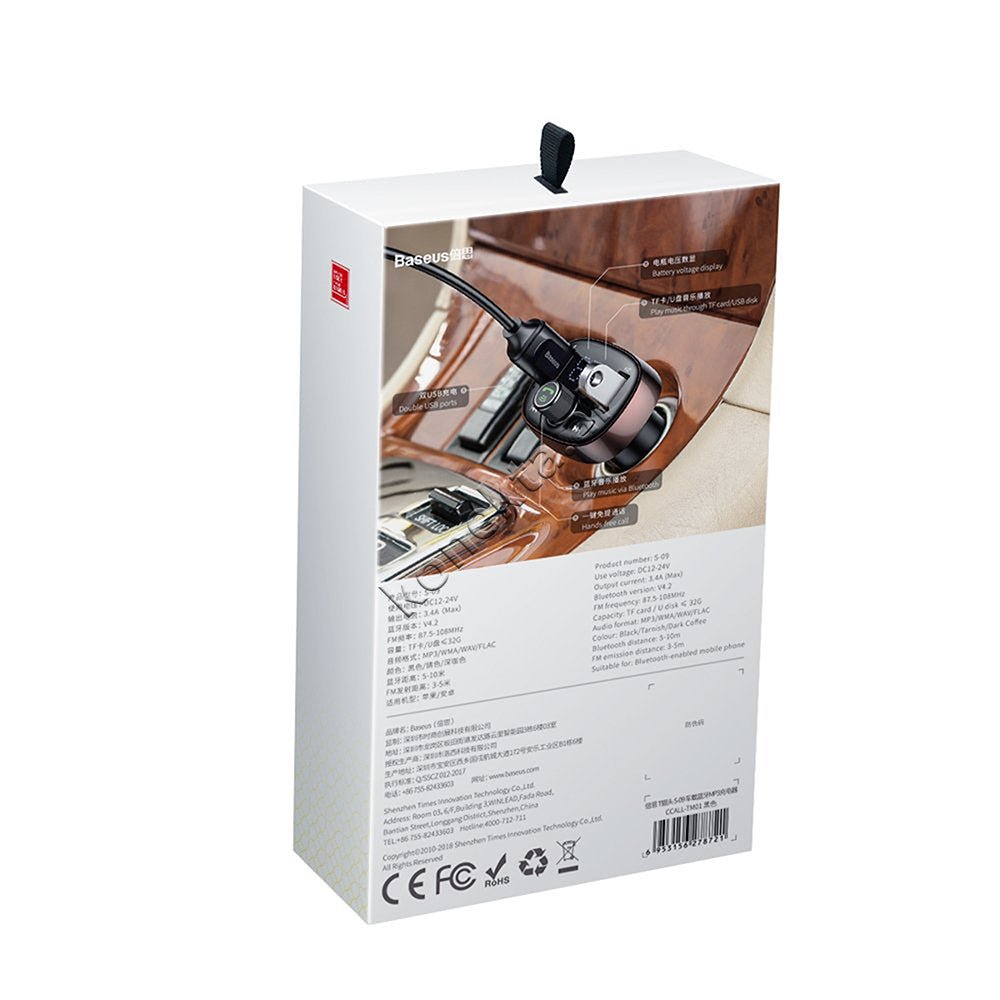Baseus Car Charger with Bluetooth and MP3 - Thumbnail 11