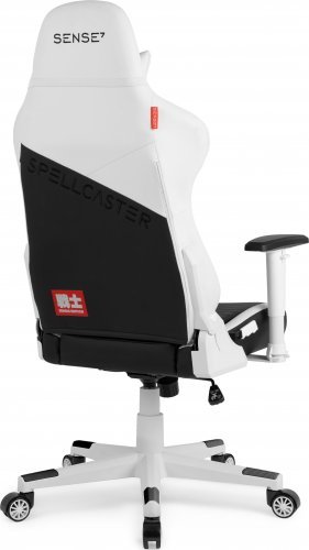 SENSE7 Spellcaster Senshi Edition Gaming Chair, White - Thumbnail 3