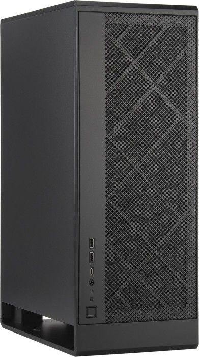 SilverStone Alta G1M Case, Black, Small Form Factor - Image 1