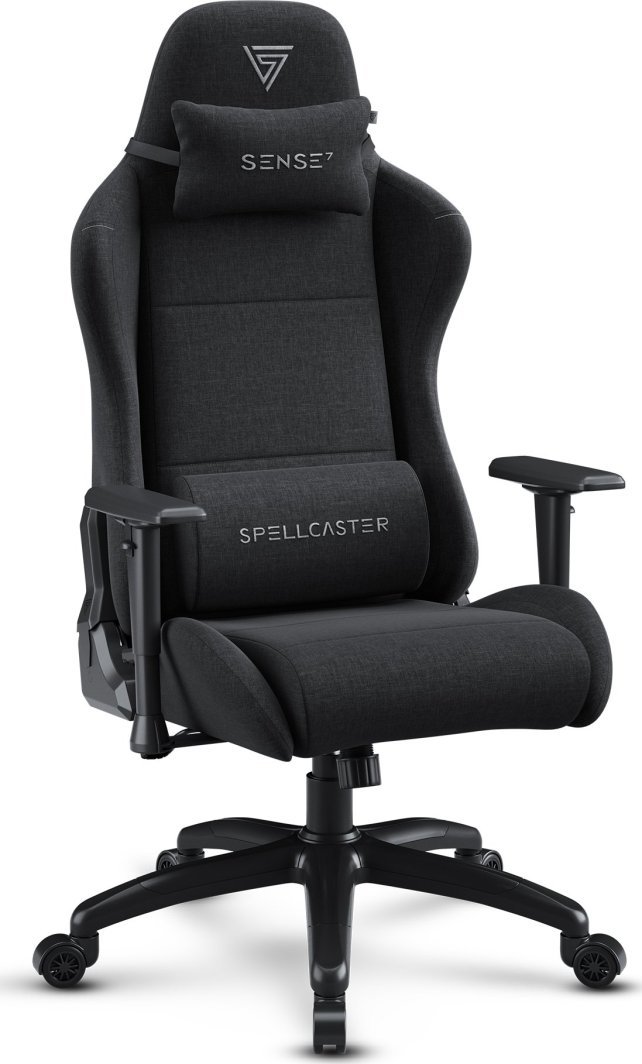 SENSE7 Spellcaster FUKU XL Chair, Material, Black - Image 1