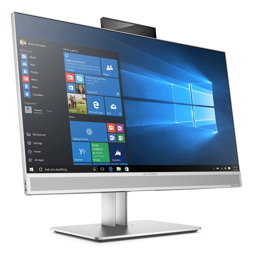 HP Eliteone 800 G3 All in One, 23.8 inch, 16 GB RAM, 256 GB SSD, Used - Image 1