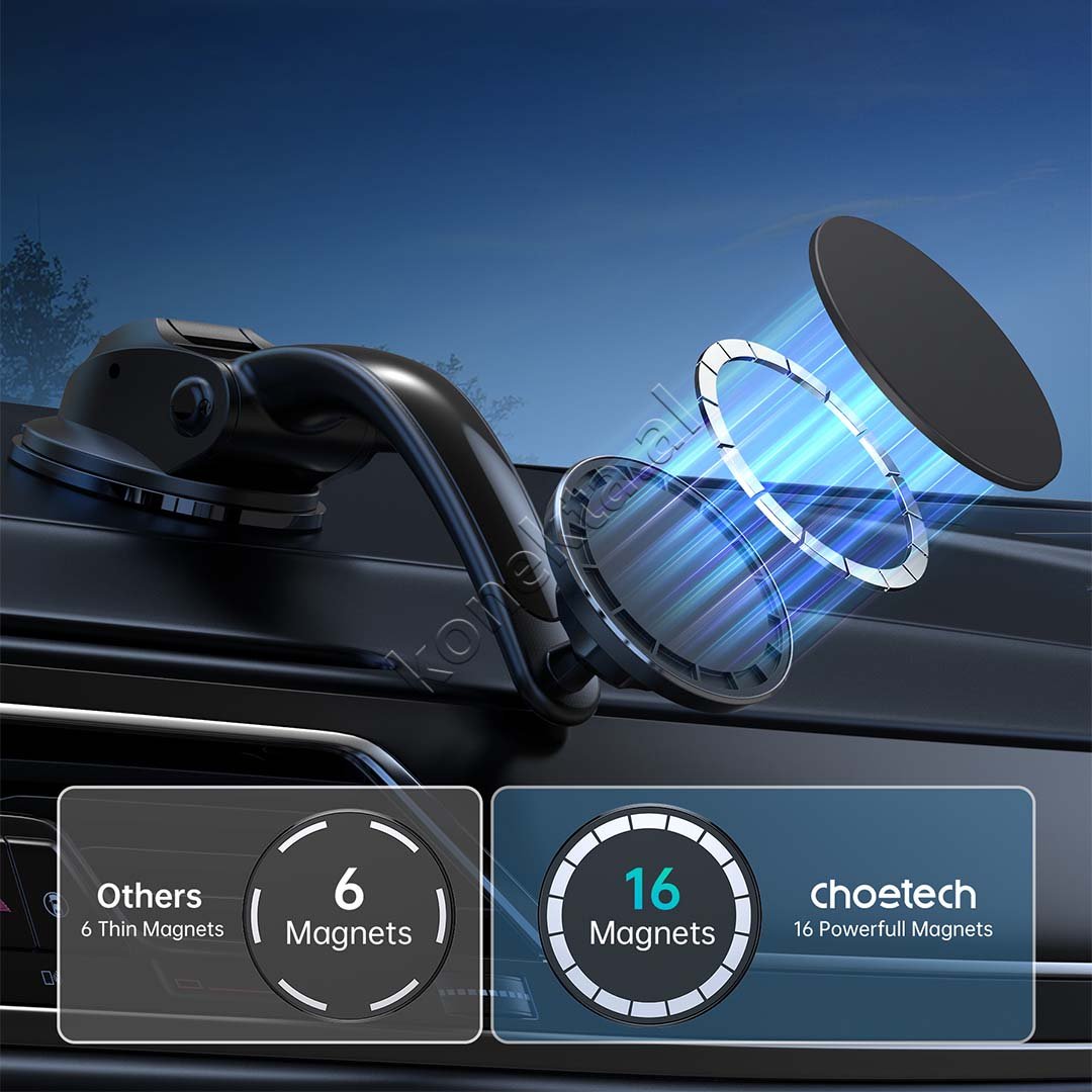 Choetech Phone Holder for Car with Magnet - Thumbnail 6