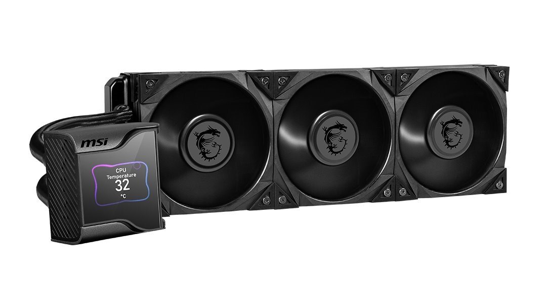 MSI MEG CoreLiquid S360 Water Cooler, 360mm, Black - Thumbnail 3