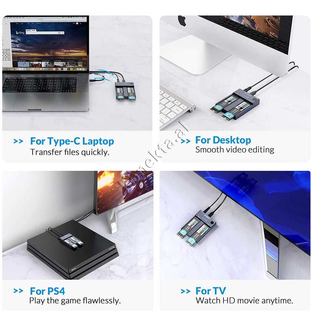 Orico SSD Adapter, Grey - Thumbnail 6