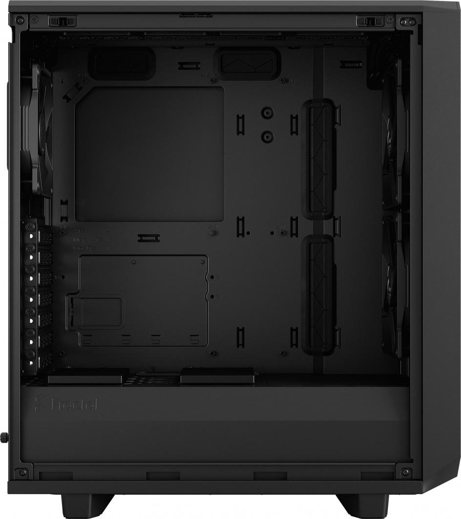 Fractal Design Meshify 2 Compact TG Light Tint Case, Black, Midi Tower - Thumbnail 14