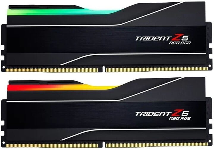 G.Skill Trident Z5 NEO RGB Memory Module, 64GB (2x32GB), DDR5 6000, Black - Image 1