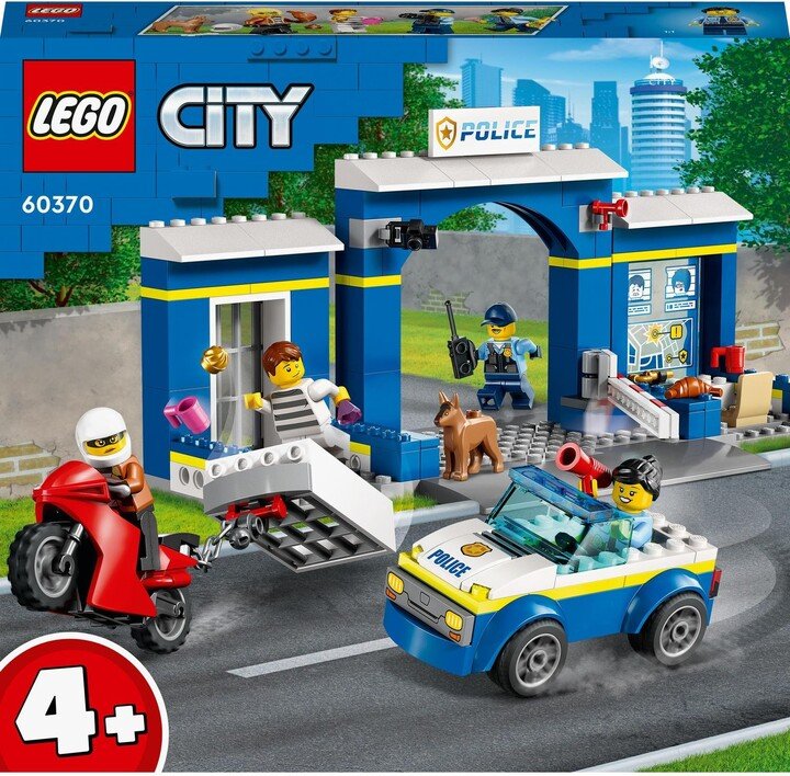 LEGO City 60370 Police Station Chase, 172 Pieces - Thumbnail 9