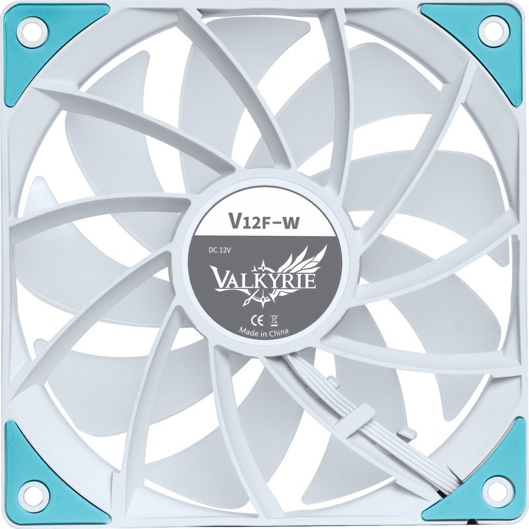 Valkyrie V12F ARGB Cooler, 120 mm, White - Thumbnail 4