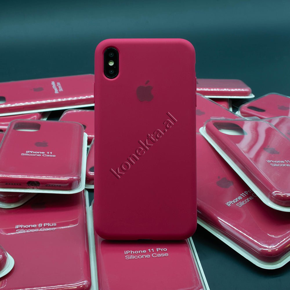 Apple Silicone Case for iPhone 6 / 6s / 6 Plus / 6s Plus, Black / Red / Green / Yellow / Blue / Pink / Violet - Thumbnail 28