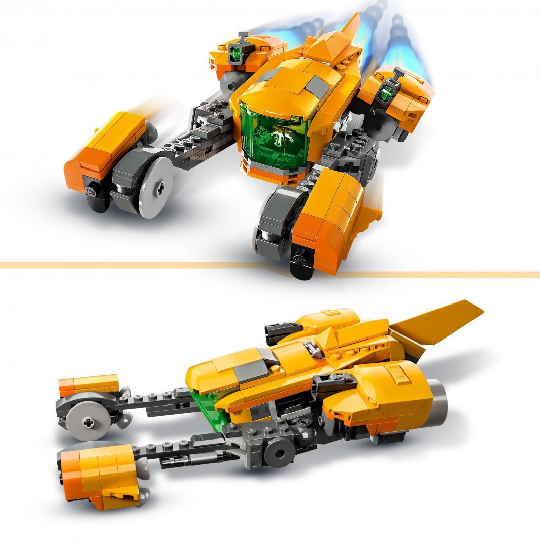 LEGO Marvel 76254 Little Rocket's Spaceship, 330 pjesë - Thumbnail 3
