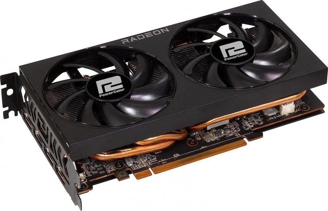 Power Color Radeon RX 7600 Fighter Graphics Card, 8GB GDDR6 - Thumbnail 4