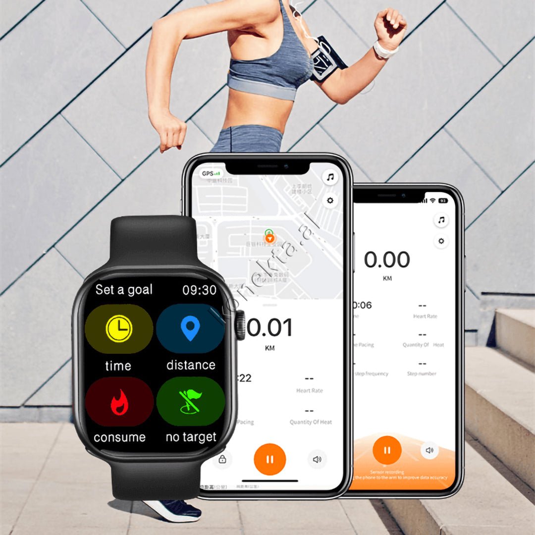 HOCO GS S9 Pro Smartwatch, Black, 2.2 Inch - Thumbnail 15