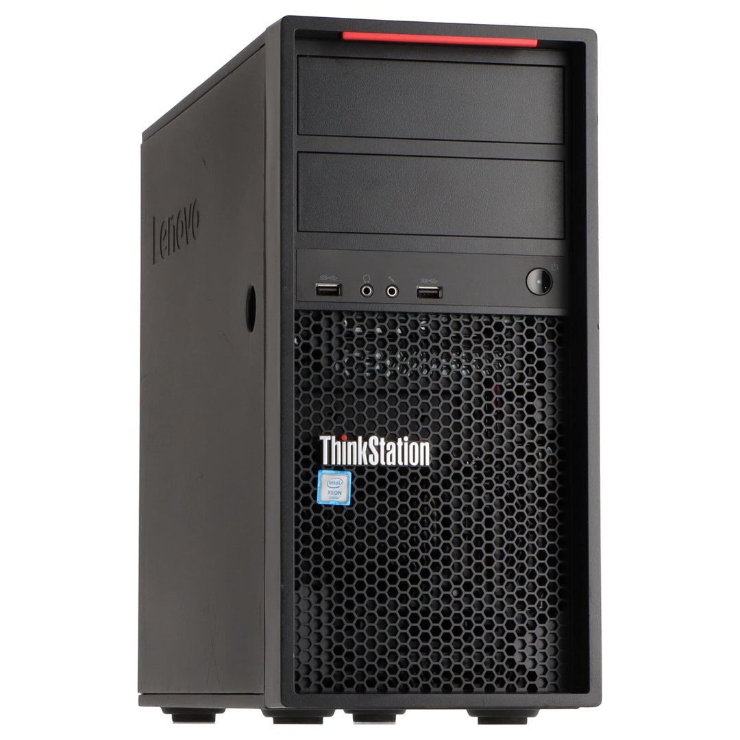 Lenovo ThinkStation P520C Workstation, Xeon W-2123, 32GB RAM, 256GB SSD, NVIDIA GTX 1080 8GB, Used - Image 1