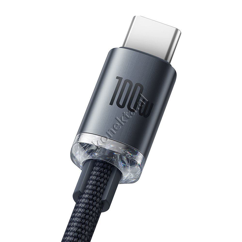 Baseus USB Ne Type-C Charging Cable, 100W, 1.2m - Thumbnail 5