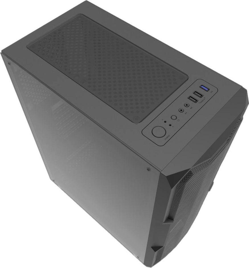 Darkflash AquariusCase Case, Black, Midi Tower - Thumbnail 5