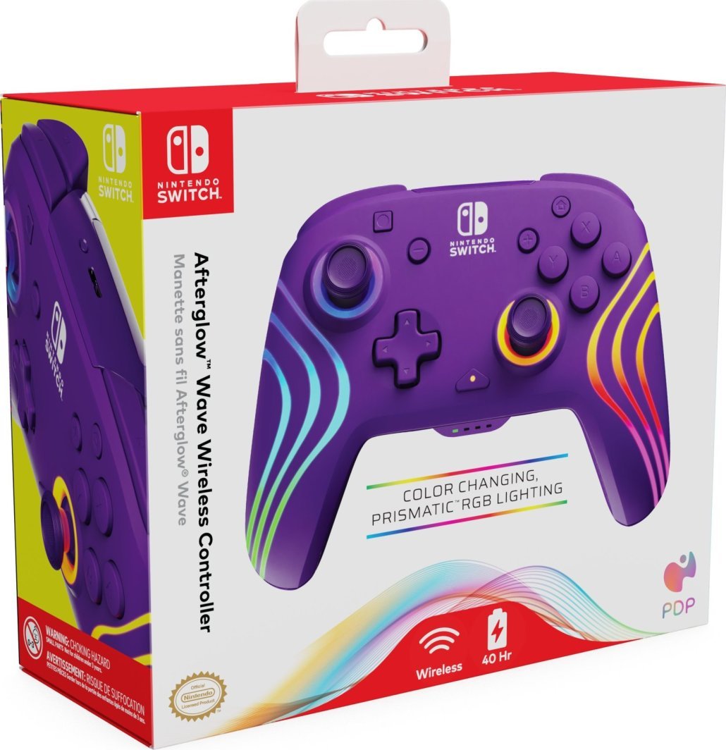 PDP Afterglow Wave Controller, Wireless, Violet - Thumbnail 25