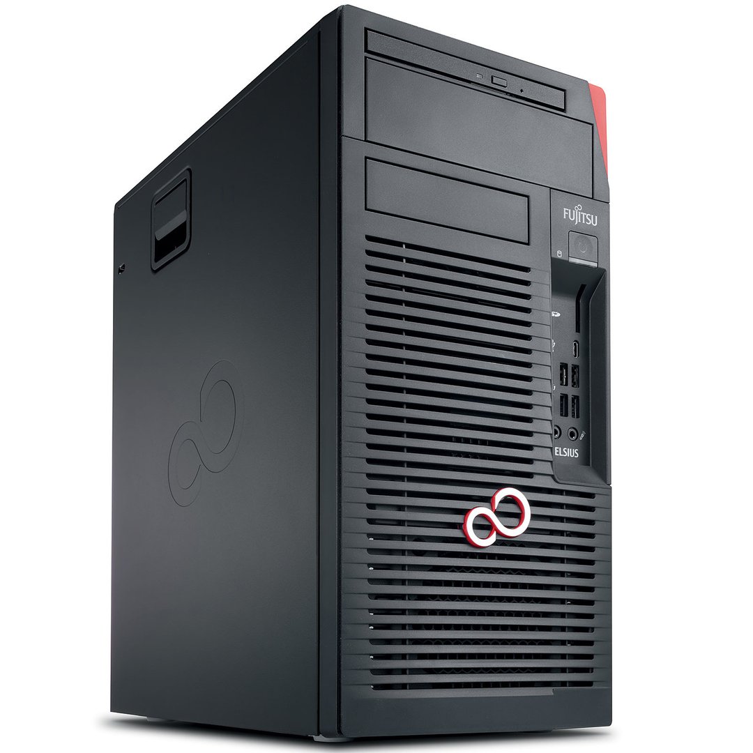 FUJITSU W580 Desktop, Core i7-8700, 16GB RAM, 512GB SSD, Nvidia P2000 4GB, Used - Image 1