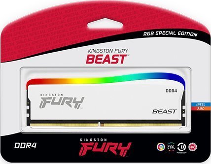 Kingston Fury Beast RGB Special Edition Memory, DDR4, 16 GB, 3600 MHz, CL18 - Thumbnail 5