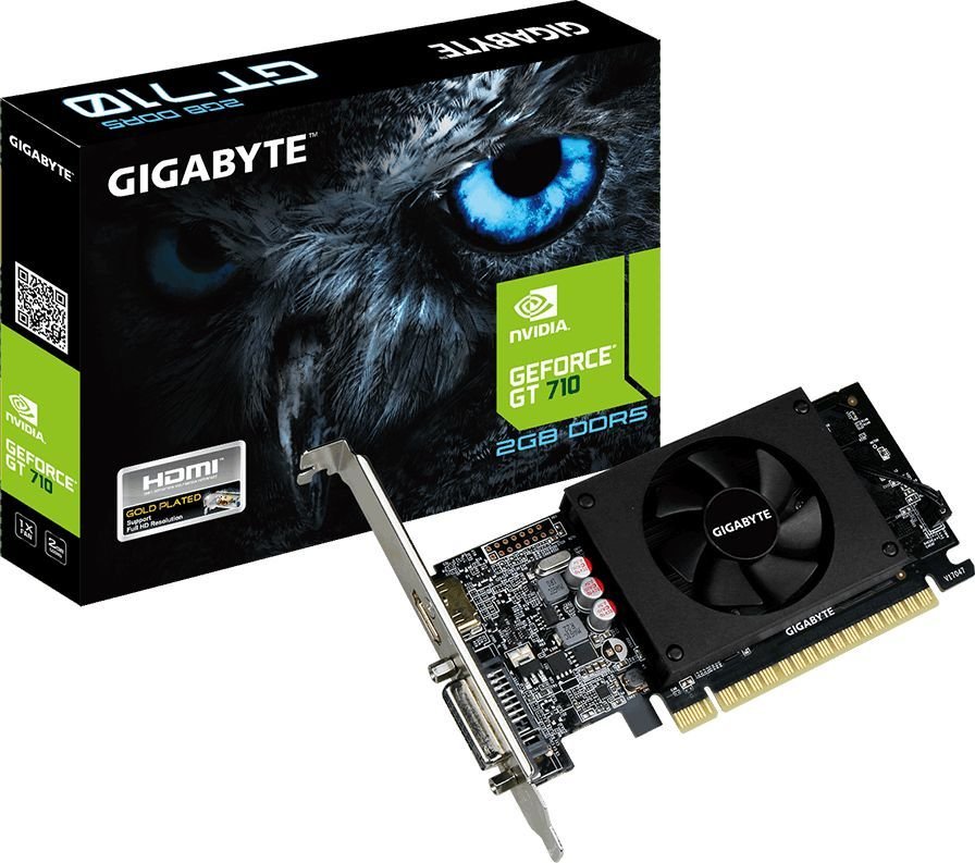 Gigabyte GeForce GT 710 2GB GDDR5 Graphics Card - Image 1