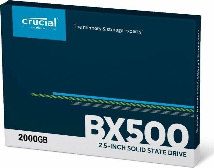 Crucial BX500 SSD, 2TB, 2.5" SATA III - Thumbnail 7