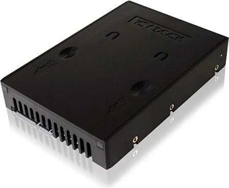 Icy Dock EZConvert HDD Enclosure 3.5" SATA HDD 2.5" and SSD (MB882SP-1S-1B) - Thumbnail 2