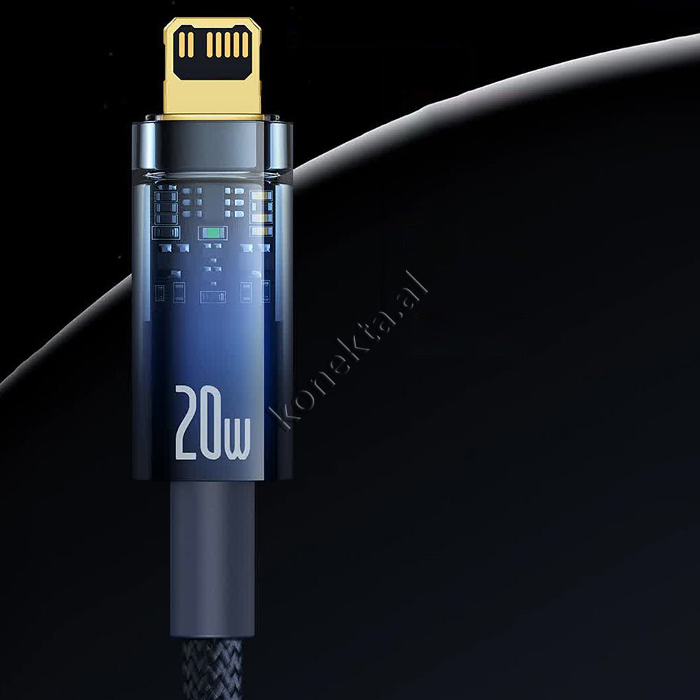 Baseus Type-C to Lightning Charging Cable, 20W, 1m - Thumbnail 14