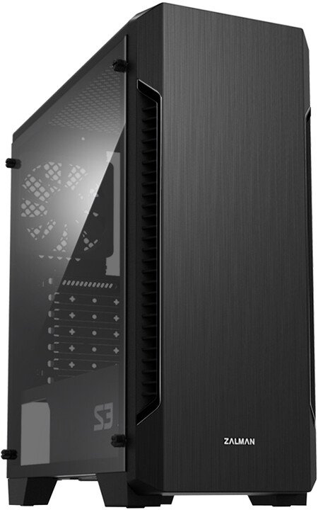 Zalman S3 Case, Black - Image 1