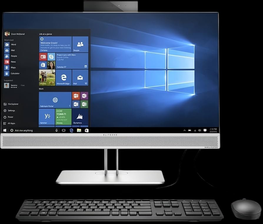 HP Eliteone 800 G3 All in One, 23.8 inch, 16 GB RAM, 256 GB SSD, Used - Thumbnail 2