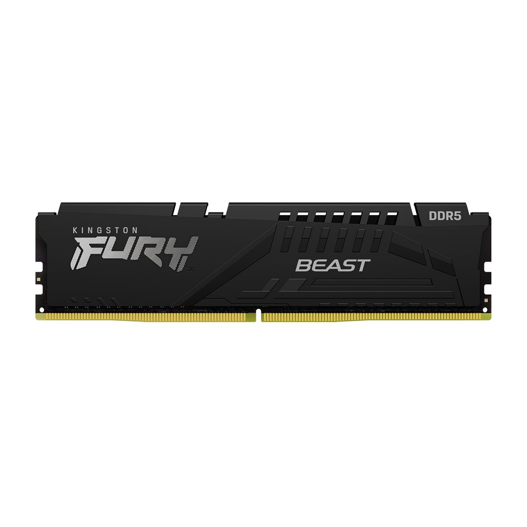 Kingston Fury Beast Memory, Black, DDR5, 16GB, 5200Mhz, CL40 - Thumbnail 2