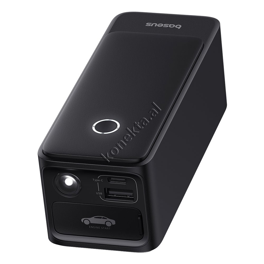 Baseus Multifunctional External Starter Battery, 6000mAh, Black - Thumbnail 3