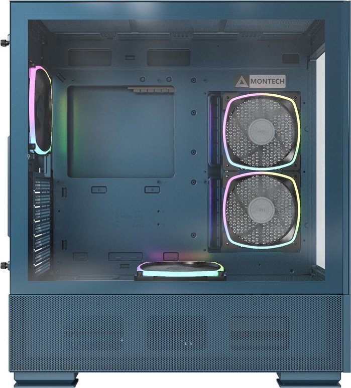 Montech SKY TWO ARGB Case, Blue, Midi Tower - Thumbnail 5