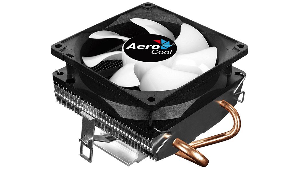 Aerocool Air Frost 2 CPU Cooler, 110W TDP, 9cm, Black - Thumbnail 2