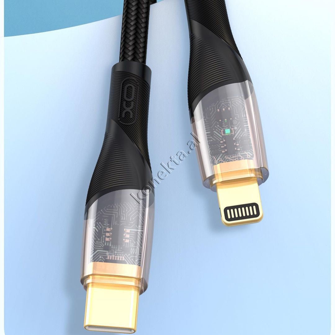 XO Type-C to Lightning Charging Cable, 27W, 1m - Thumbnail 3