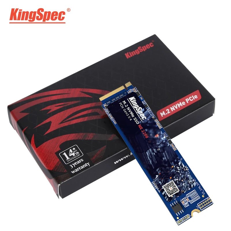 KingSpec NVME SSD, 256GB - Image 1