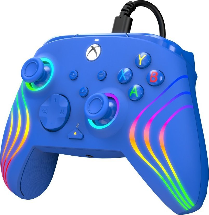 PDP XS Afterglow WAVE Controller, Wired, Blue - Thumbnail 9