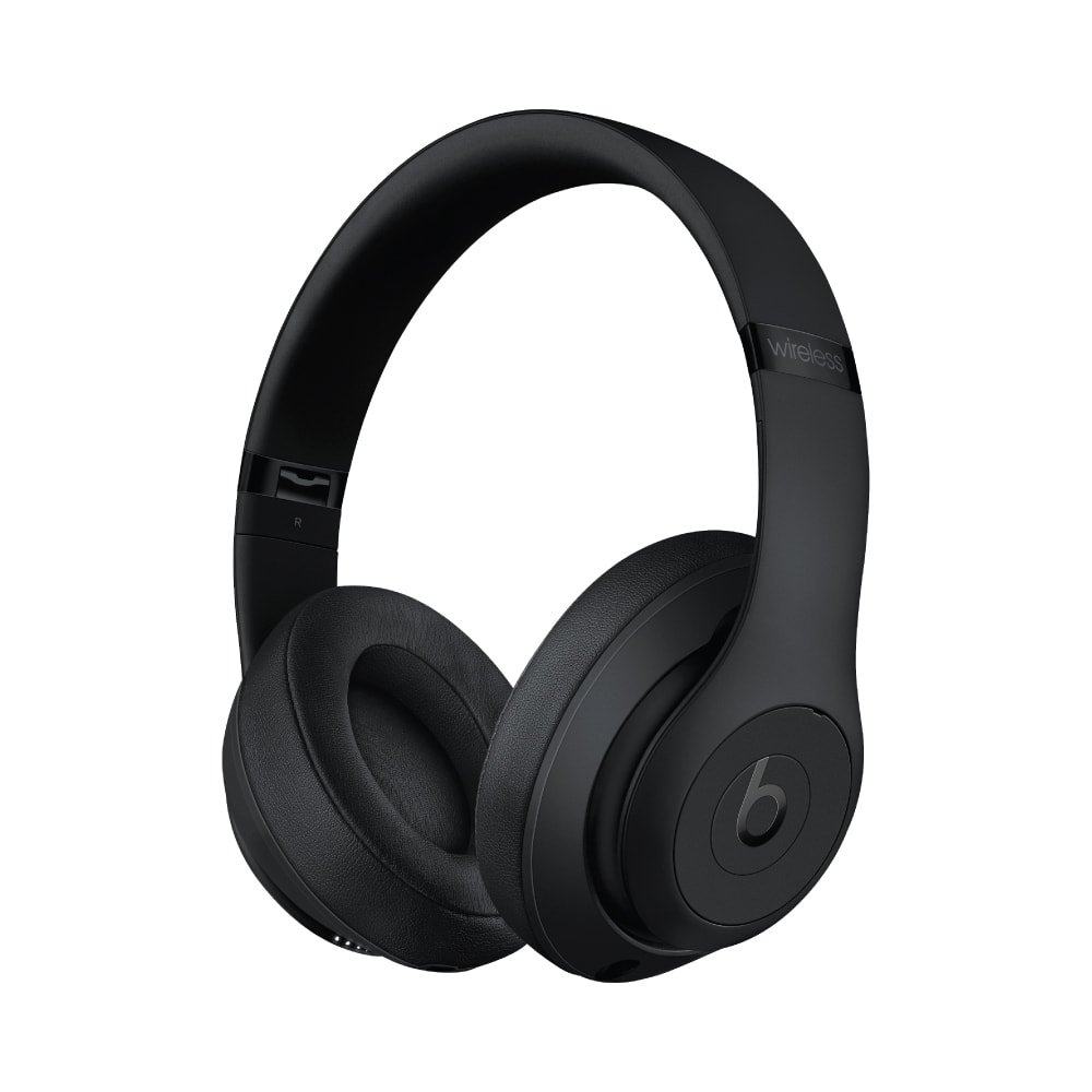 Beats Studio 3 Wireless Headphones, Matte Black - Image 1