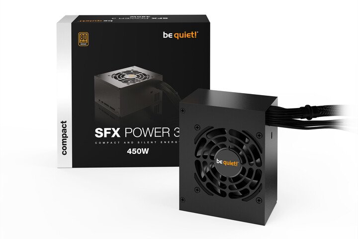Be quiet! SFX Power 3 BN321 Power Supply, 450W - Thumbnail 3