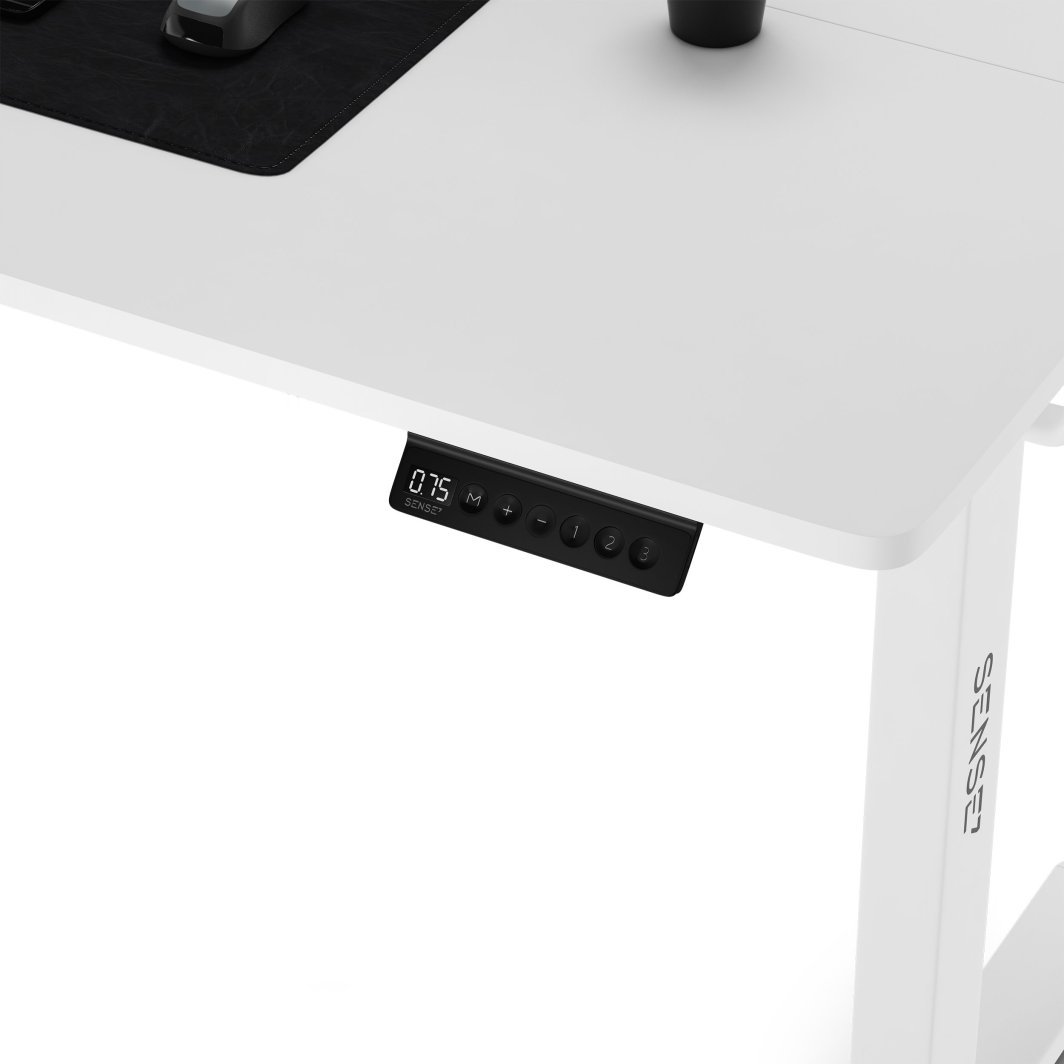 SENSE7 Nojo Table, 140cm x 70cm, White - Thumbnail 4