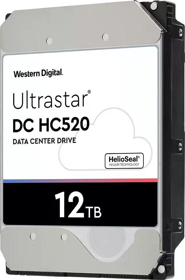 Western Digital Ultrastar DC HC520 Hard Disk, 12TB 3.5'' SATA III (6Gb/s) - Thumbnail 2