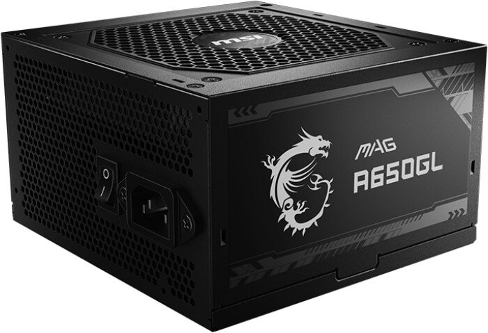 MSI MAG A650GL 306-7ZP8C11-CE0 Power Supply, 650W - Thumbnail 3