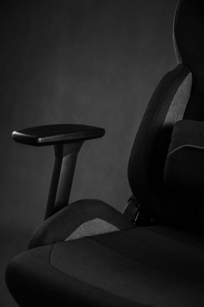 SENSE7 Sentinel Chair, Black/Grey - Thumbnail 13