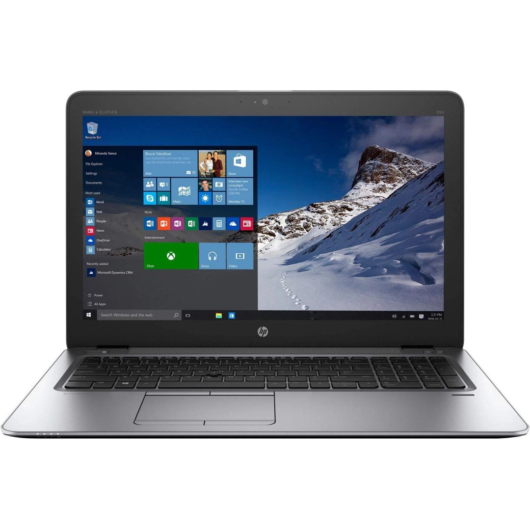 HP EliteBook 850 G1 Laptop, 15.6 inch, 8GB RAM, 256GB, Used - Thumbnail 2
