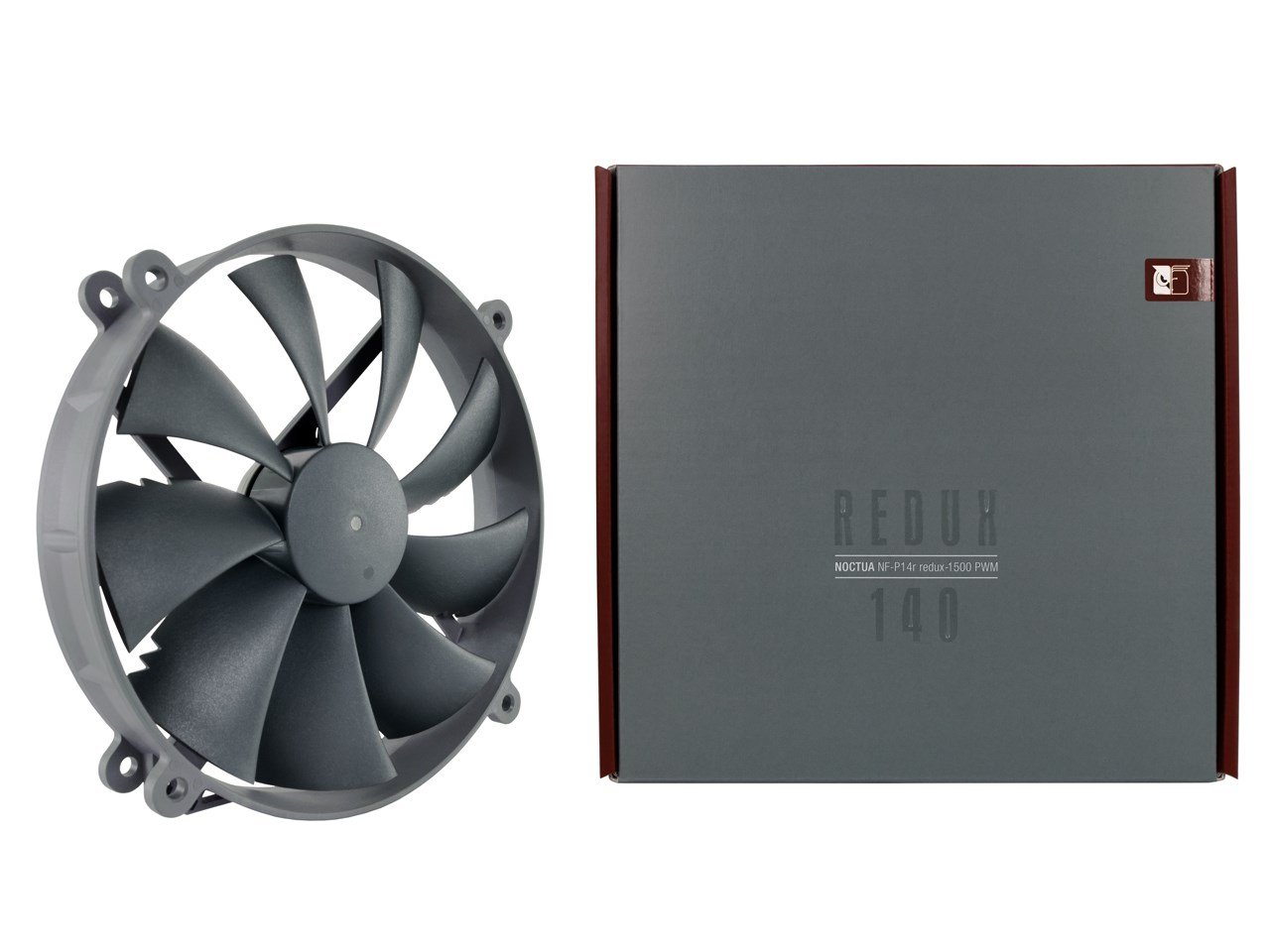Noctua REDUX PWM Fan, 14 cm, White - Thumbnail 4
