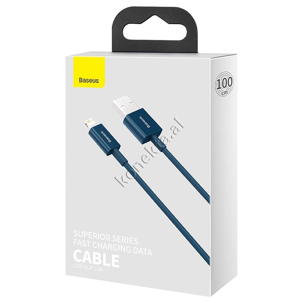 Baseus Superior Series Lightning USB Cable, 2.4A, 1m - Thumbnail 25