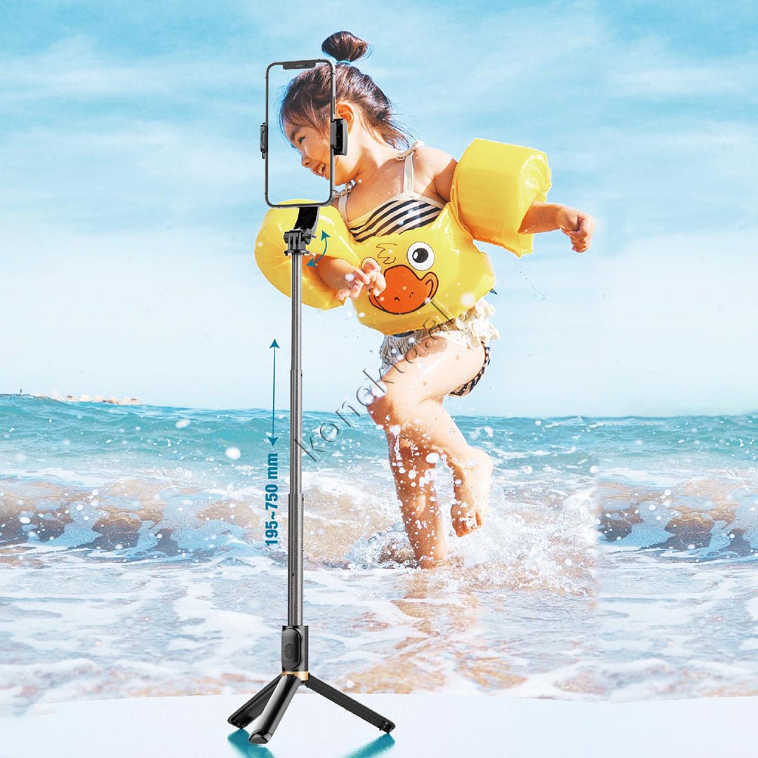 MOXOM Gimbal, Selfie Stick, 2 Axis Stabilizer, Black - Thumbnail 5